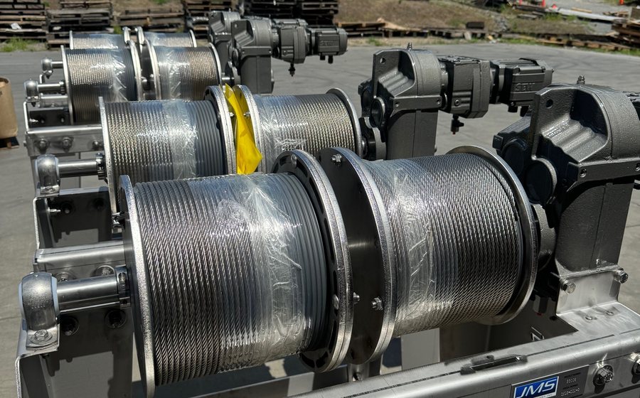 Rebuilt drive assemblies ready for return to service